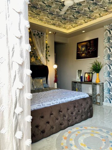 Bedroom in 3 BHK Builder Floor at Freedom Fighters Enclave – for Rent