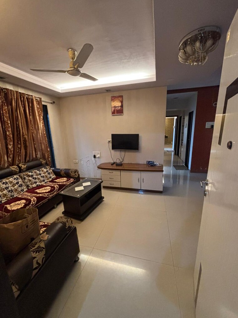 Living Room, breeze-park 2.5 Bedroom 1100 Sq.Ft. Apartment In Kopar Khairane Navi Mumbai 8560704