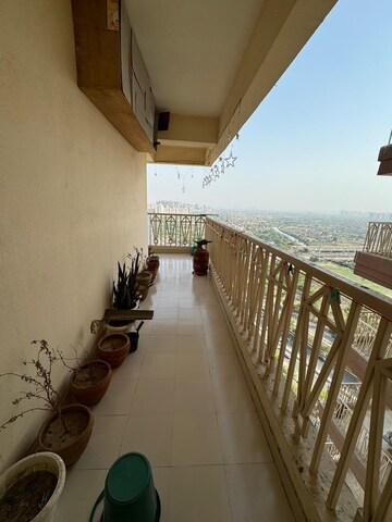 Balcony in 2 BHK Apartment at Gaur City 7th Avenue, Sector 4, Greater Noida – for Rent