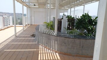 Balcony in 2 BHK Apartment at Mont Vert Blue Bells Aura, Pashan – for Rent