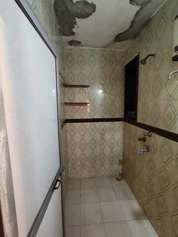 Bathroom in 1 BHK Apartment at Kalash Udyan, Kopar Khairane – for Rent