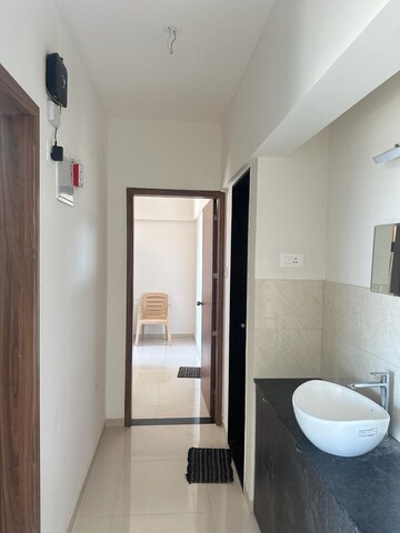 Bathroom in 2 BHK Apartment at Mantra 99 Riverfront, Baner – for Rent