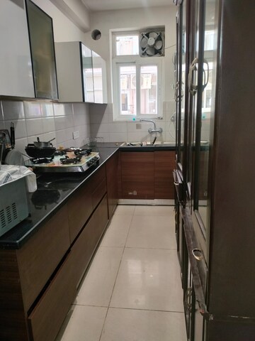 Kitchen in 3 BHK Apartment at Maxxus Elanza, International Airport Road – for Rent