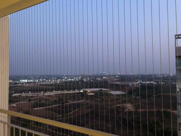 Balcony in 3 BHK Apartment at Brigade Cornerstone Utopia, Varthur – for Rent