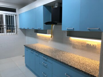 Kitchen in 3 BHK Apartment at Brigade Cornerstone Utopia, Varthur – for Rent