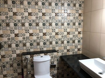 Bathroom in 3 BHK Apartment at Brigade Cornerstone Utopia, Varthur – for Rent