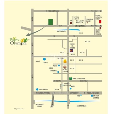 3 BHK Apartment For Sale in Sam Palm Olympia Phase III, Sector 16c Greater Noida