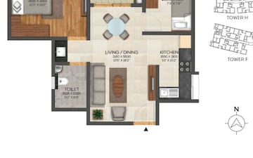 3 BHK Apartment For Sale in Meridian Park At The Prestige City, Sarjapur Road