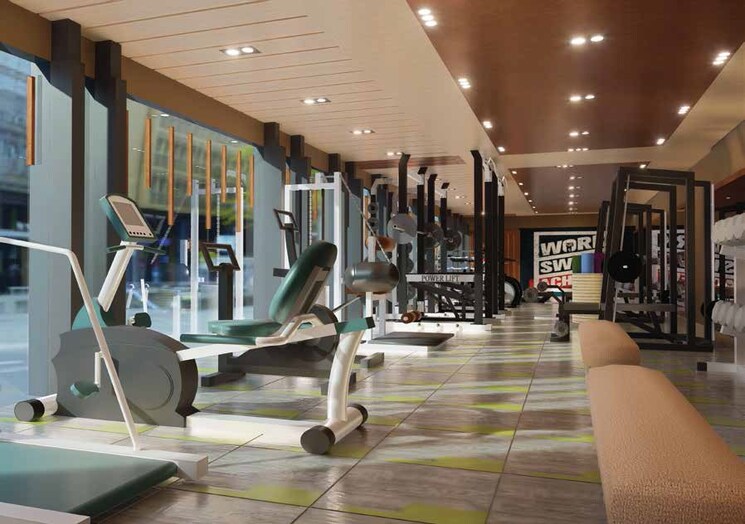 Gym, renowned-renox-thrive 3 Bedroom 1582 Sq.Ft. Apartment In Sector 10 Greater Noida Greater Noida 8561144