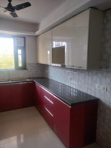 Kitchen in 3 BHK Builder Floor at Sushant Lok 3, Sector 57 – for Rent