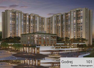 3 BHK Apartment – Exterior View View at Godrej 101, Sector 79 - for Sale