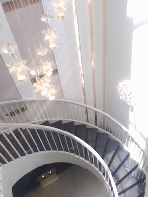 Staircase in 5 BHK Independent House at Sector 125 – for Sale