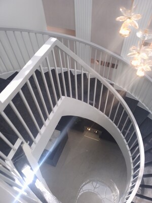 Staircase in 5 BHK Independent House at Sector 125 – for Sale