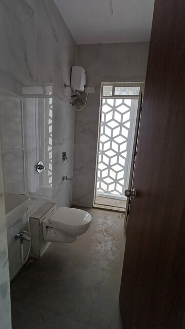 Attached Bathroom in 2 BHK Apartment at Aakar Manas Residency, Naupada – for Rent