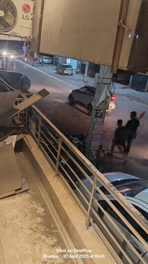 Balcony in 2.5 BHK Apartment at Peer Mucchalla – for Sale