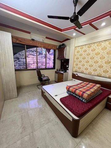 Bedroom in 2 BHK Apartment at Sarovar Darshan, Panch Pakhadi – for Rent