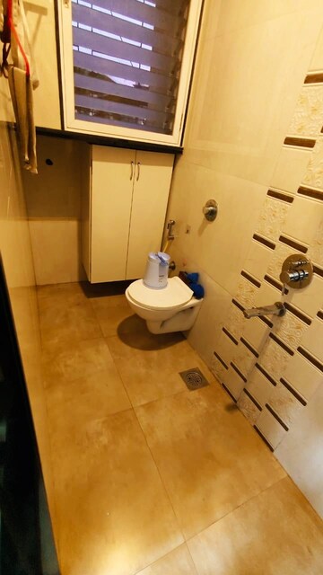 Bathroom in 2 BHK Apartment at Sarovar Darshan, Panch Pakhadi – for Rent