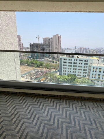 Balcony in 2 BHK Apartment at Kumar Palmspring Towers, Undri – for Rent