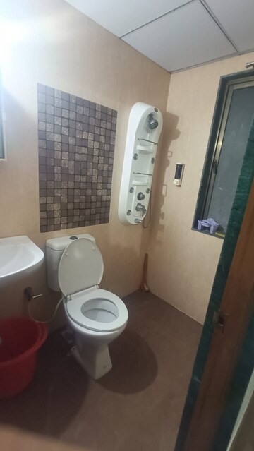 Bathroom in 2 BHK Apartment at Bodakdev – for Rent