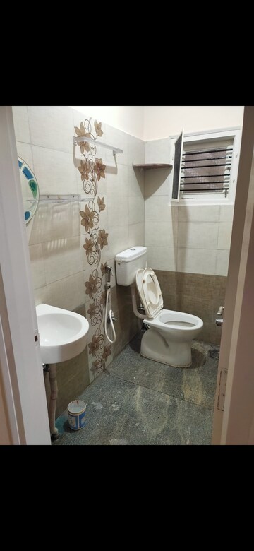 Bathroom in 2 BHK Builder Floor at Rajanukunte – for Rent