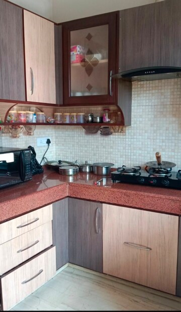Kitchen in 2 BHK Builder Floor at Milan CGHS, Sector 39 – for Rent