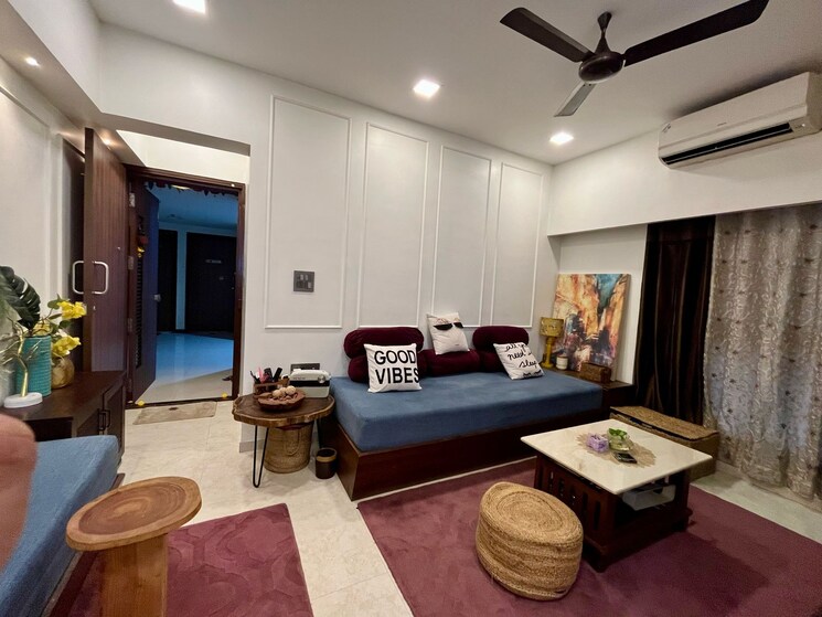 Living Room, lodha-amara 1 Bedroom 453 Sq.Ft. Apartment In Kolshet Road Thane 8561647