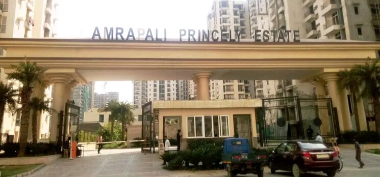 Exterior View, amrapali-princely-estate 2 Bedroom 875 Sq.Ft. Apartment In Sector 76 Noida 8561660