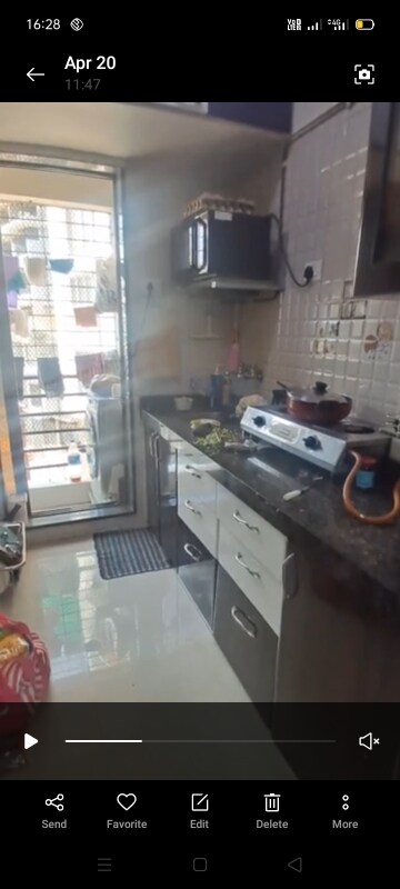 Kitchen in 2 BHK Apartment at Teerth Plaza, Mira Road – for Sale