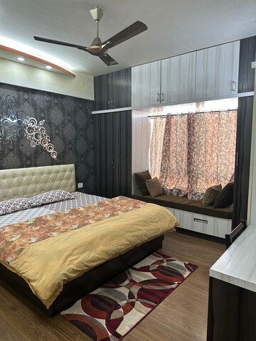 Bedroom in 2 BHK Apartment at Sumadhuras Silver Ripples, Whitefield – for Rent