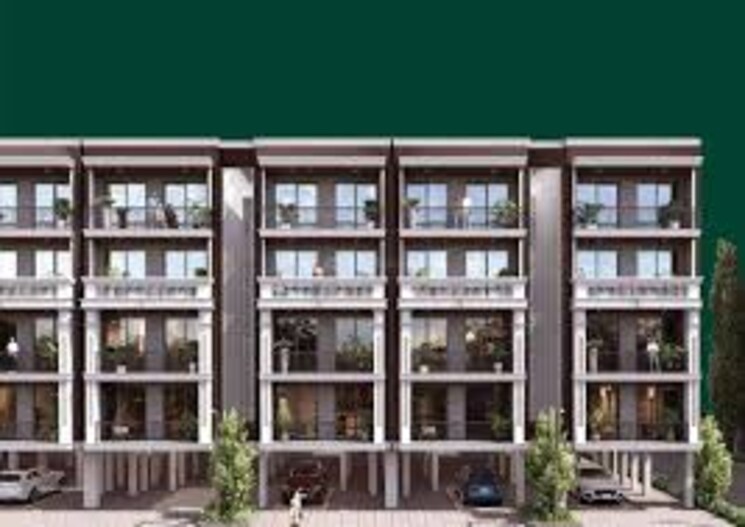 Exterior View, meffier-the-golden-city 3.5 Bedroom 1650 Sq.Ft. Builder Floor In Manesar Sector 9 Gurgaon 8561708