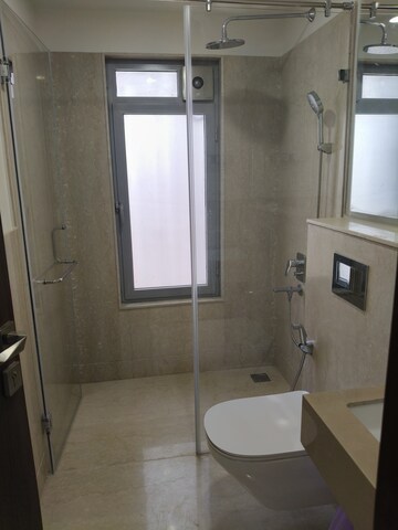Bathroom in 2 BHK Apartment at Piramal Aranya, Byculla – for Rent