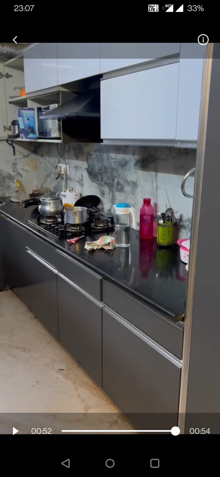 Kitchen, dlf-centre-point 3 Bedroom 2200 Sq.Ft. Builder Floor In Sector 11 Faridabad 8561713