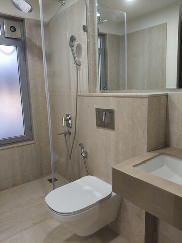 Attached Bathroom in 2 BHK Apartment at Piramal Aranya, Byculla – for Rent