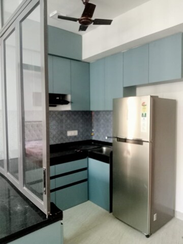 Kitchen in 2 BHK Apartment at Lodha Crown Quality Homes, Majiwada – for Rent