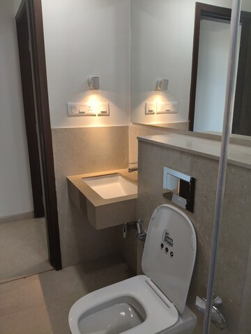 Attached Bathroom in 3 BHK Apartment at Piramal Aranya, Byculla – for Rent