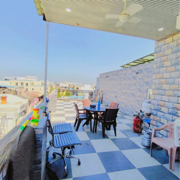 Balcony in 1 BHK Builder Floor at Saket – for Rent