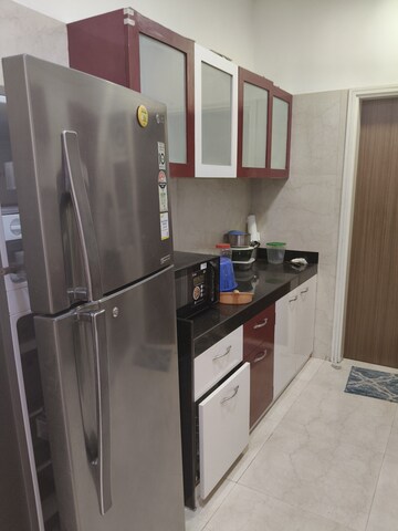 Kitchen in 3 BHK Apartment at LnT Crescent Bay T3, Parel – for Rent