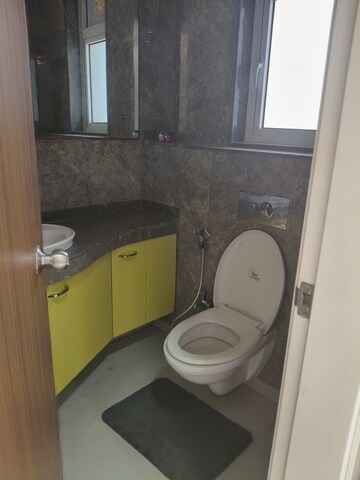 Attached Bathroom in 3 BHK Apartment at LnT Crescent Bay T3, Parel – for Rent