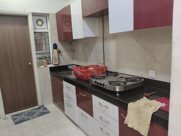 Kitchen in 3 BHK Apartment at LnT Crescent Bay T3, Parel – for Rent