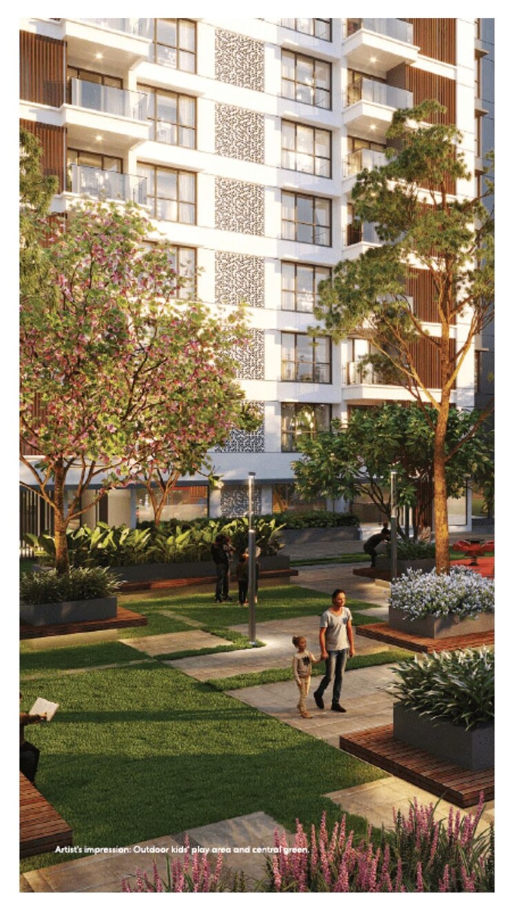 Garden, lodha-bellavista 2 Bedroom 760 Sq.Ft. Apartment In Manpada Thane 8561783