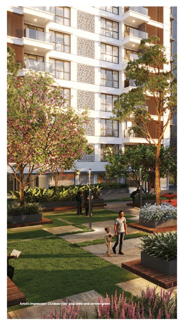 Garden, lodha-bellavista 2 Bedroom 760 Sq.Ft. Apartment In Manpada Thane 8561783
