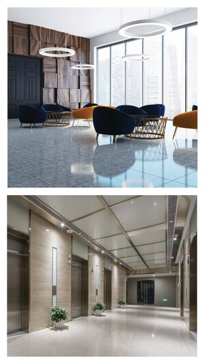 Staircase in 2 BHK Apartment at Lodha Bellavista, Manpada – for Sale