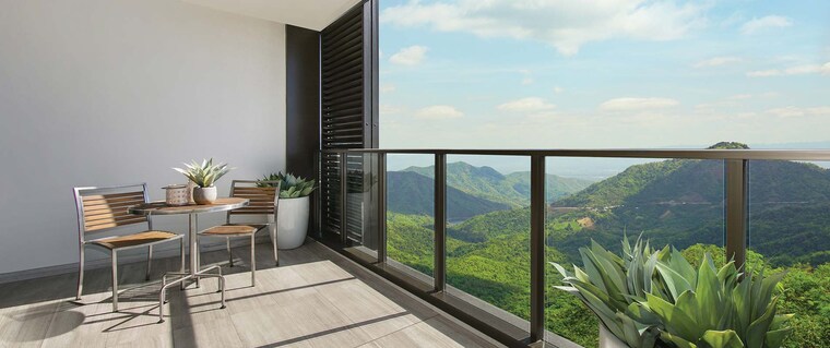 Balcony, lodha-bellavista 2 Bedroom 760 Sq.Ft. Apartment In Manpada Thane 8561783