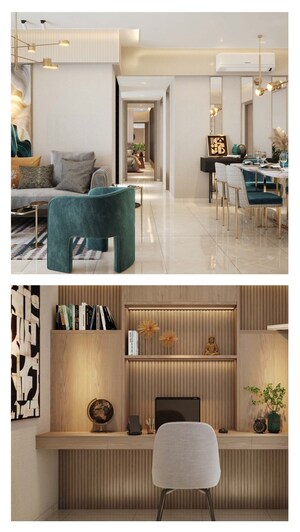 Kitchen in 2 BHK Apartment at Lodha Bellavista, Manpada – for Sale