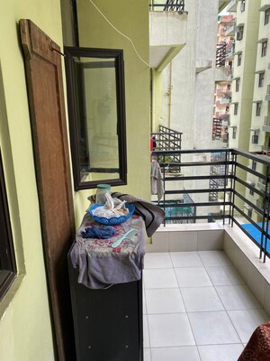 Balcony in 2 BHK Apartment at Devika Skypers, Raj Nagar Extension – for Sale