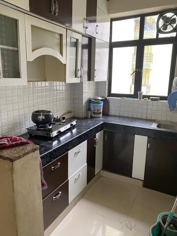 Kitchen in 2 BHK Apartment at Devika Skypers, Raj Nagar Extension – for Sale
