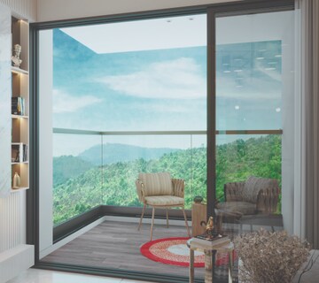 Bedroom in 3 BHK Apartment at Lodha Bellavista, Manpada – for Sale