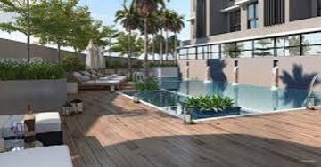 Balcony in 1 BHK Apartment at Paradigm Antalya, Oshiwara – for Sale