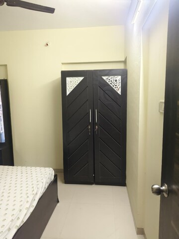 Bathroom in 1 BHK Apartment at Raunak Heights, Ghodbunder Road – for Rent