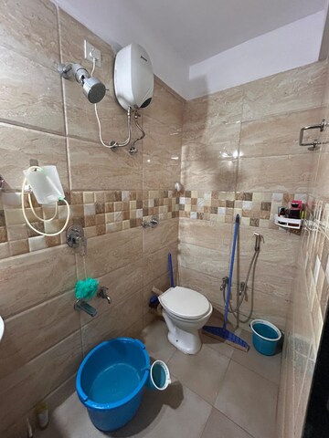 Bathroom in 1 BHK Apartment at Raunak Heights, Ghodbunder Road – for Rent